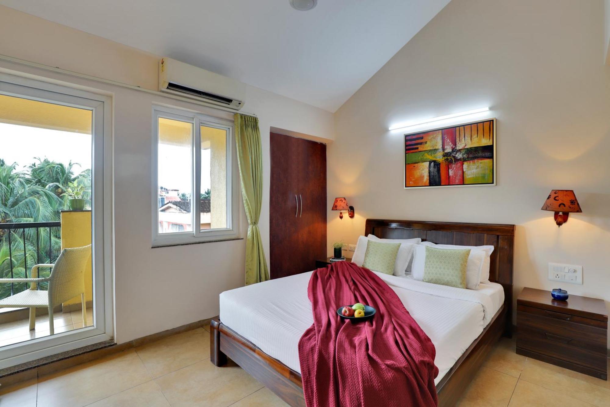 Veera Strand Park Serviced Apartments Near Calangute Kültér fotó