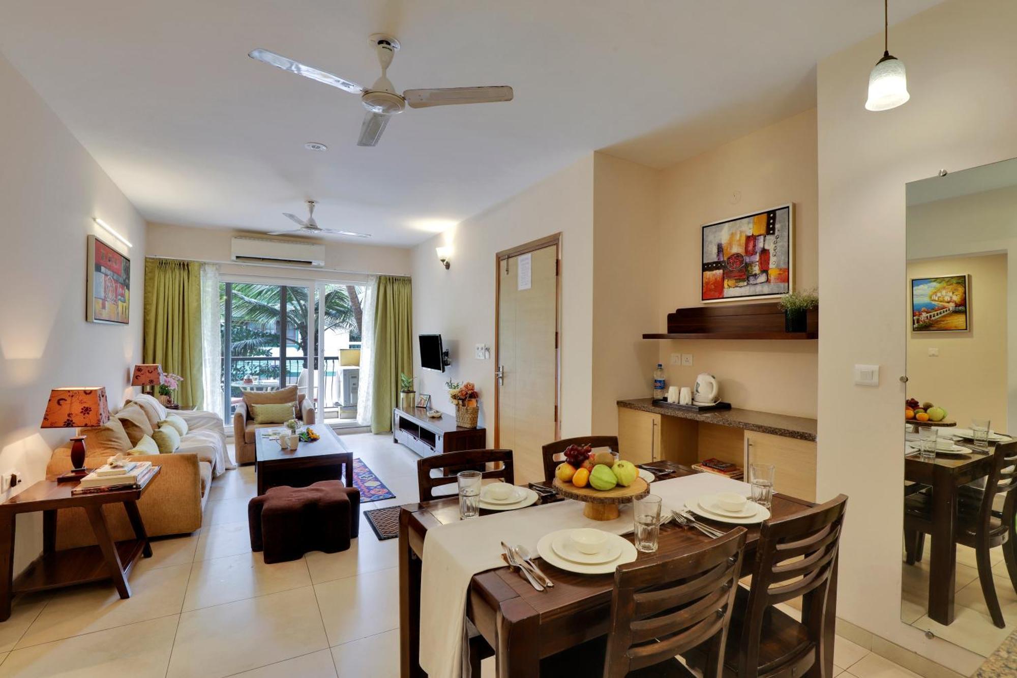 Veera Strand Park Serviced Apartments Near Calangute Kültér fotó